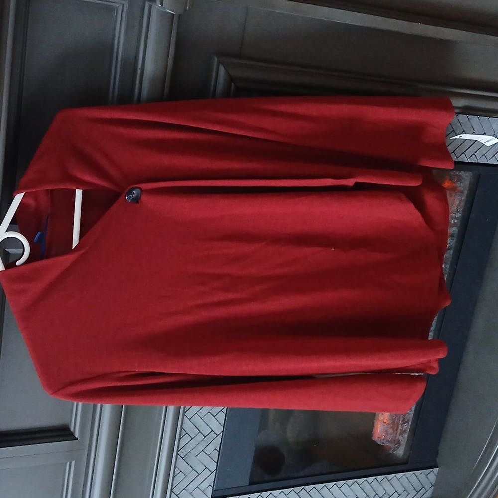 Rust colored womens wrap